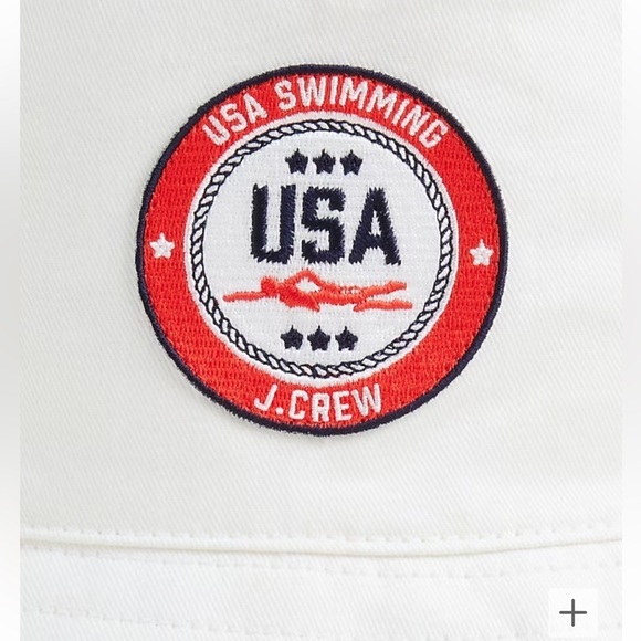 J crew Limited-edition USA Swimming® X J.Crew bucket hat with ties - Picture 2 of 4